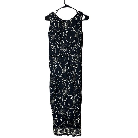 All‎ That Jazz Vintage Maxi Dress Size 5/6 - Picture 1 of 9